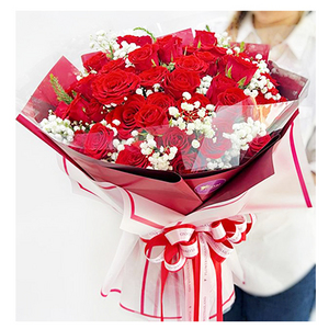 愛的秘密-50朵紅玫 送花到台灣,送花到大陸,全球送花,國際送花